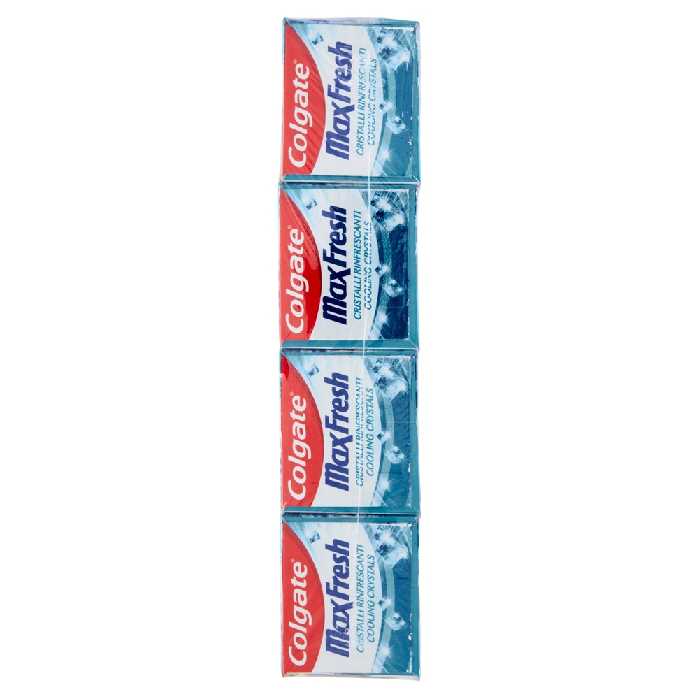 Colgate dentifricio Max Fresh Cristalli Rinfrescanti 4x75 ml